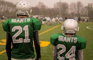 Scotland and Germany play during Euro 16 qualifier NFL Giants Players