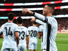 Ronaldo Reaches 900 Career Goals – A Look At The Numbers Ronaldo Celebrating in Portugal's win over Croatia.