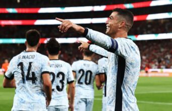 Ronaldo Reaches 900 Career Goals – A Look At The Numbers Ronaldo Celebrating in Portugal's win over Croatia.