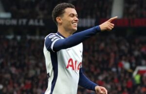 Manchester United 0 – 3 Tottenham Hotspur: A Comprehensive Match Report Brennan Johnson gave Tottenham a third-minute lead