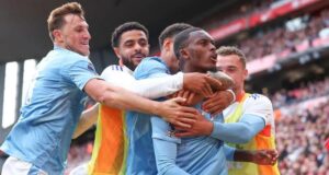 Nottingham Forest beat Liverpool with Hudson-Odoi’s winning goal Callum Hudson-Odoi celebrates after scoring against Liverpool at Anfield.