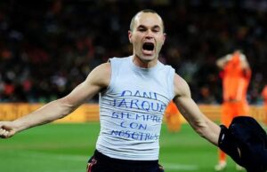 Spain and Barcelona great Andres Iniesta retires, aged 40 Andres Iniesta dedicated his winner in the 2010 World Cup final to his late friend, Dani Jarque