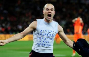 Spain and Barcelona great Andres Iniesta retires, aged 40 Andres Iniesta dedicated his winner in the 2010 World Cup final to his late friend, Dani Jarque