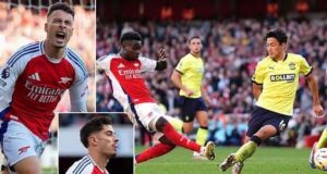 Arsenal Come From Behind to Beat Southampton Arsenal are unbeaten in their past 41 home league games against promoted sides