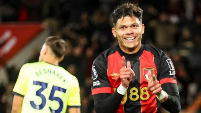 Brazilian striker Evanilson joined Bournemouth from Porto in a club record £40.2m deal