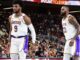 LeBron James and Bronny James: A Historic NBA Father-Son Duo Bronny James (left), 20, alongside father LeBron, 39