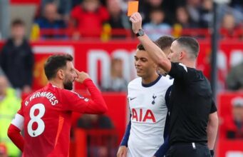 Manchester United Successfully Appeals Against Bruno Fernandes’ Red Card Bruno Fernandes will be available for Manchester Uniteds games against Aston Villa, Brentford and West Ham