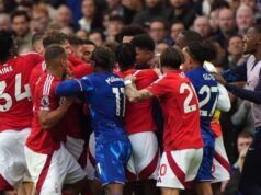 Chelsea and Nottingham Forest Charged for Failing to Control Players Chelsea and Nottingham Forest players clashed with two minutes of normal time remaining