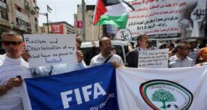 FIFA Council to Consider Sanctions Call Against Israel The Palestine Football Association has called for Israel to be suspended by FIFA