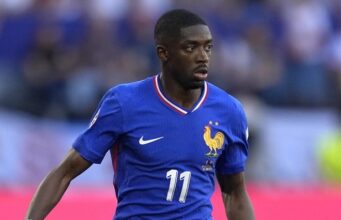 Paris St Germain maintain unbeaten Ligue 1 run with victory over 10-man Lens Ousmane Dembele’s early goal was the difference for Paris St Germain against Lens