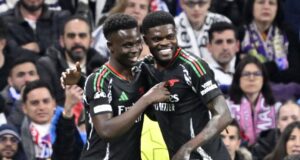 Arsenal Stun Holders Real Madrid at the Bernabeu to Reach Champions League Semi-Finals Bukayo Saka's goal effectively ended Real Madrid's hopes of a dramatic comeback