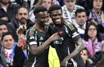 Arsenal Stun Holders Real Madrid at the Bernabeu to Reach Champions League Semi-Finals Bukayo Saka's goal effectively ended Real Madrid's hopes of a dramatic comeback