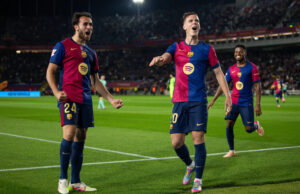Dani Olmo goal ensures Barcelona beat Mallorca to move seven points clear Dani Olmo scored his ninth La Liga goal of the season