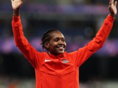 Faith Kipyegon Picture by Al Bello Getty Images 2024