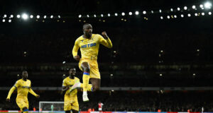 Arsenal 2-2 Crystal Palace: Match Report, Player Ratings, Mateta’s Equalizer, Highlights Jean-Philippe Mateta celebrates scoring in Arsenal 2-2 Crystal Palace