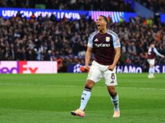 Aston Villa Stage Thrilling Comeback but Bow Out of Champions League After 3-2 Win Over PSG (4-5 Agg) Youri Tielemans celebrates after scoring for Aston Villa